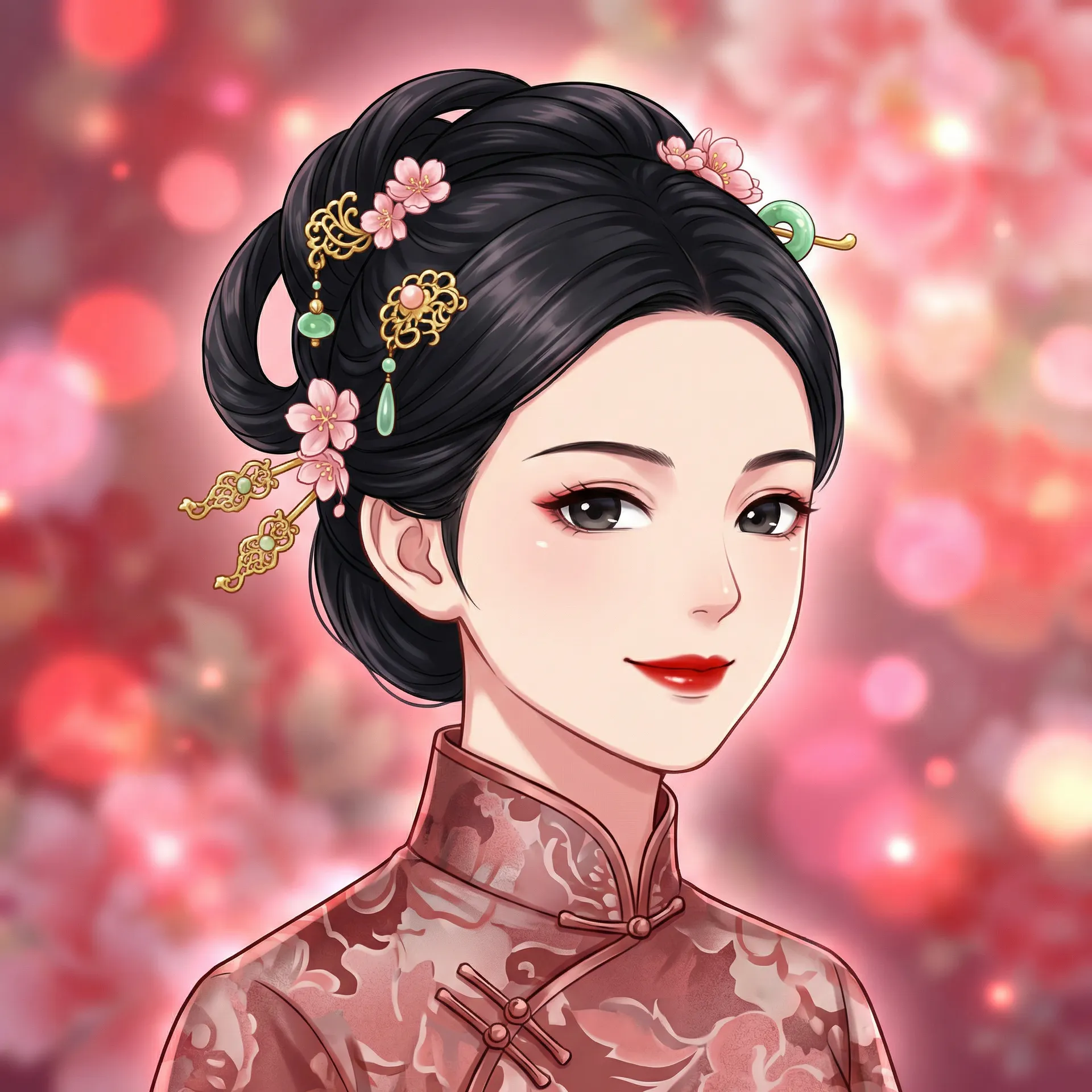桃花仙子 - 动漫人物用肌肌桶动漫人物 人气女神